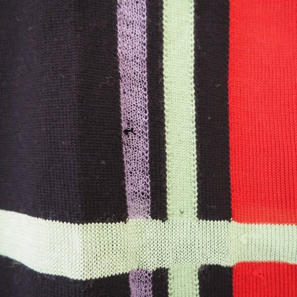 Armani Collezioni Knit Colorblock Tank Top sz 4 - Picture 5 of 7